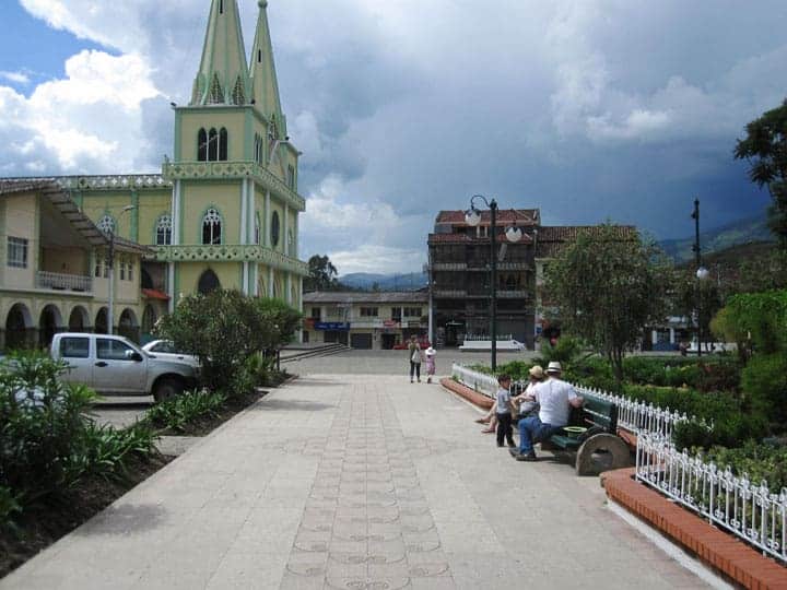 central-park-church-chordeleg-azuay-ecuador