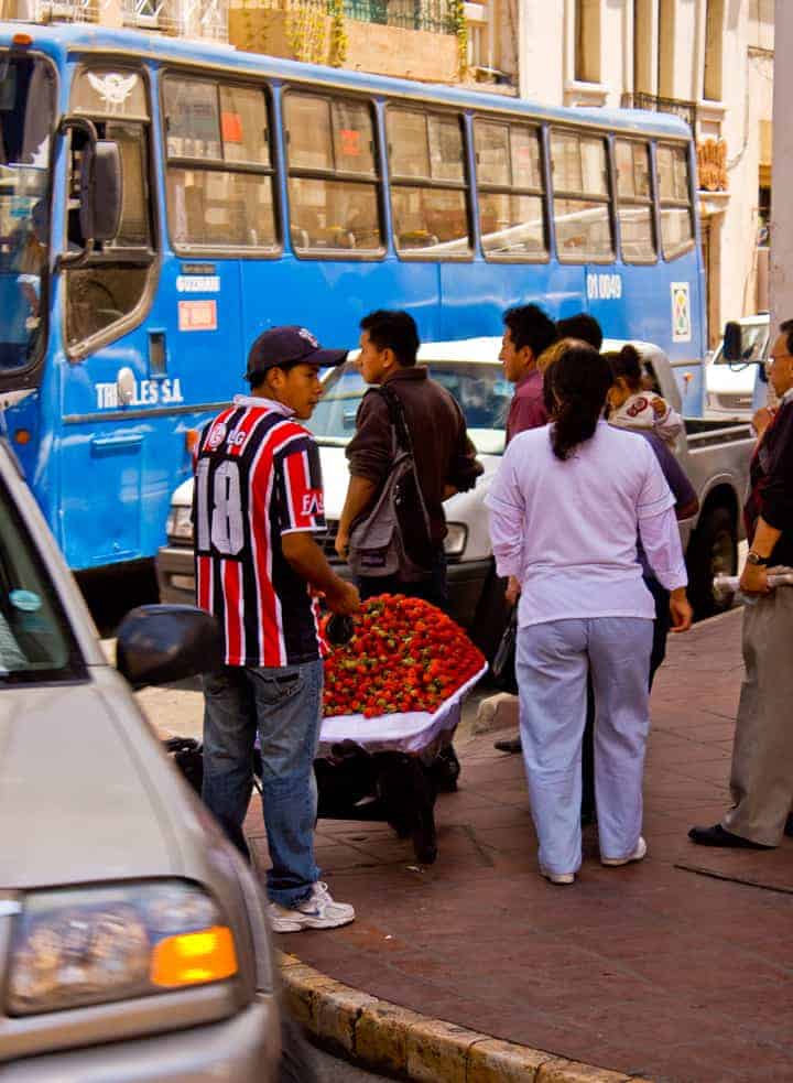 Street-Vendors-strawberries-Cuenca-Ecuador