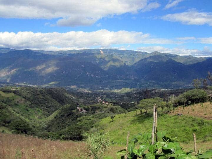 View of the Yunguilla Valley.