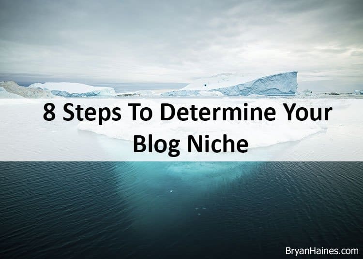 determine blog niche