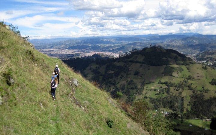 Hiking the Andes in Ecuador