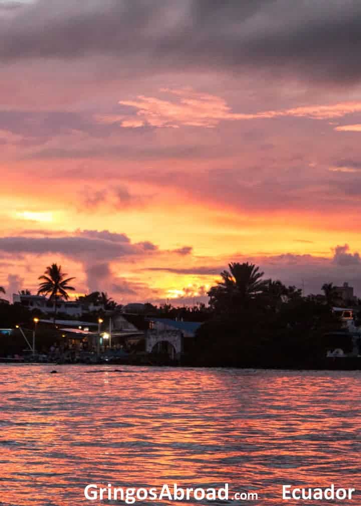 Sunset-Academy-Bay-Galapagos-Islands