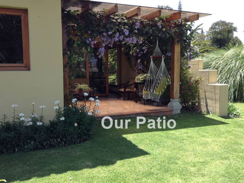 our ecuador patio