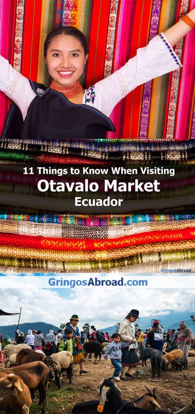Otavalo market Ecuador