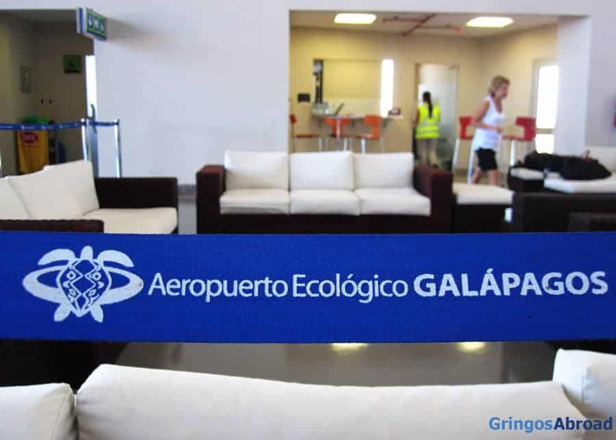 Ecological Galapagos airport