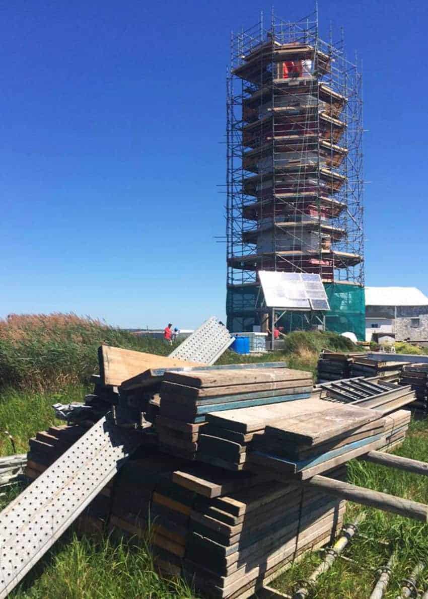Sambro Island Lighthouse repairs