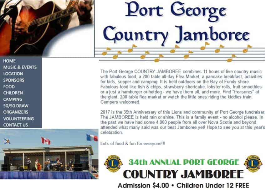 Port Gorge Nova Scotia Country Jamboree