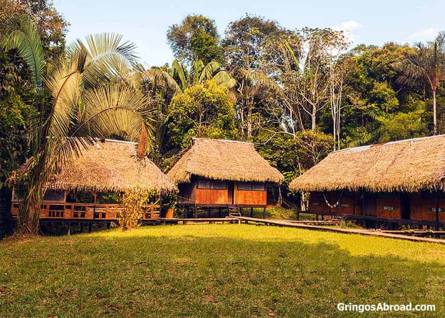 Hotel Lodge in the Ecuador Amazon
