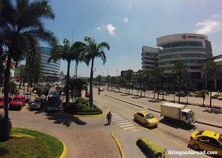 Hotels and other buildings near Mall del Sol Guayaquil Ecuador
