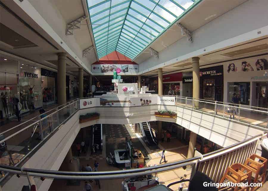 Inside Mall del Sol Guayaquil Ecuador