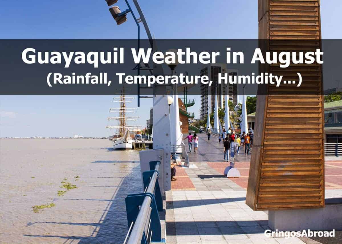 guayaquil weather in august