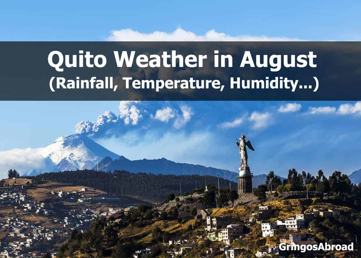 quito weather in august
