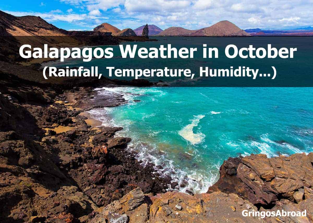galapagos weather in october