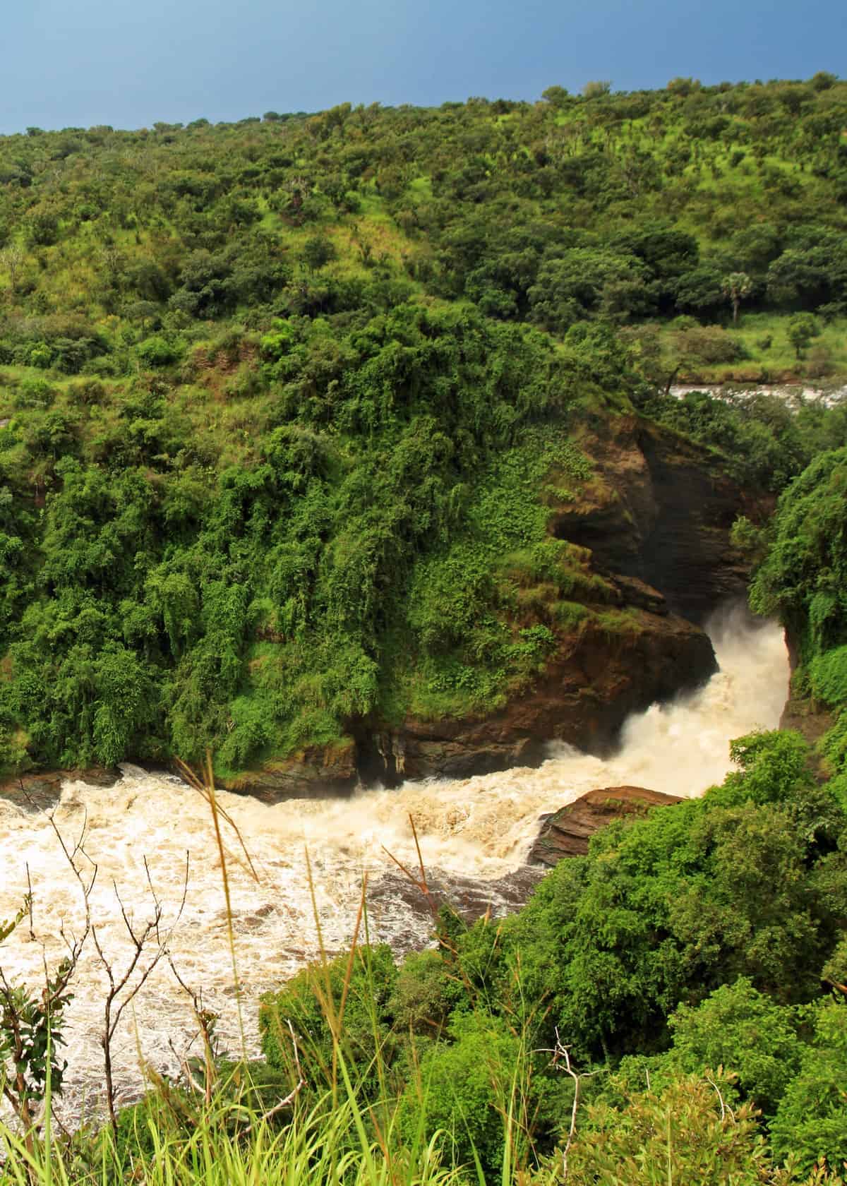 Murchison Falls location in Uganda