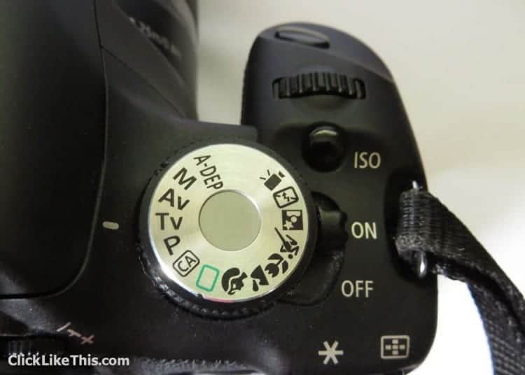 set the iso on your camera
