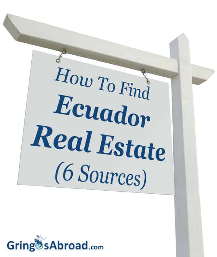 find ecuador real estate