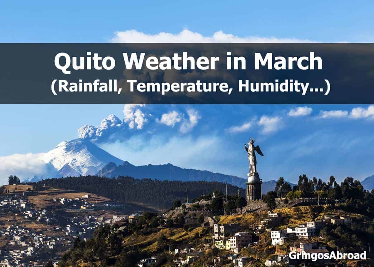 quito weather in march