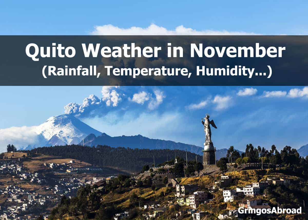 Quito weather in november
