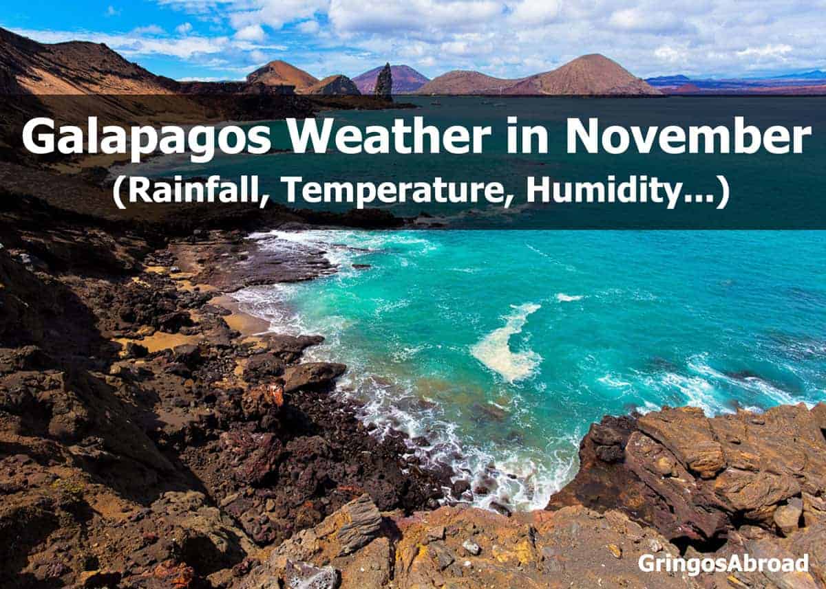 Galapagos weather in november
