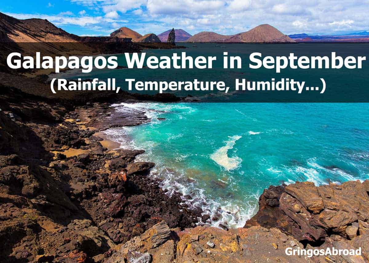 galapagos weather in september