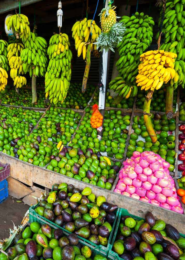 banana roadside market