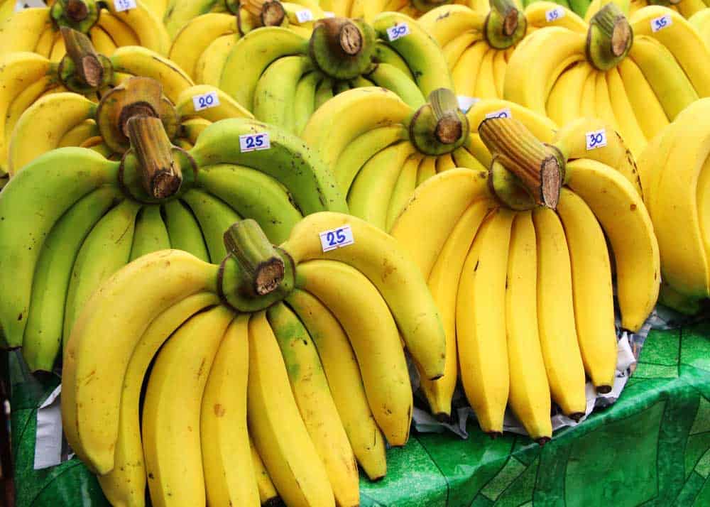 how many bananas in a bunch