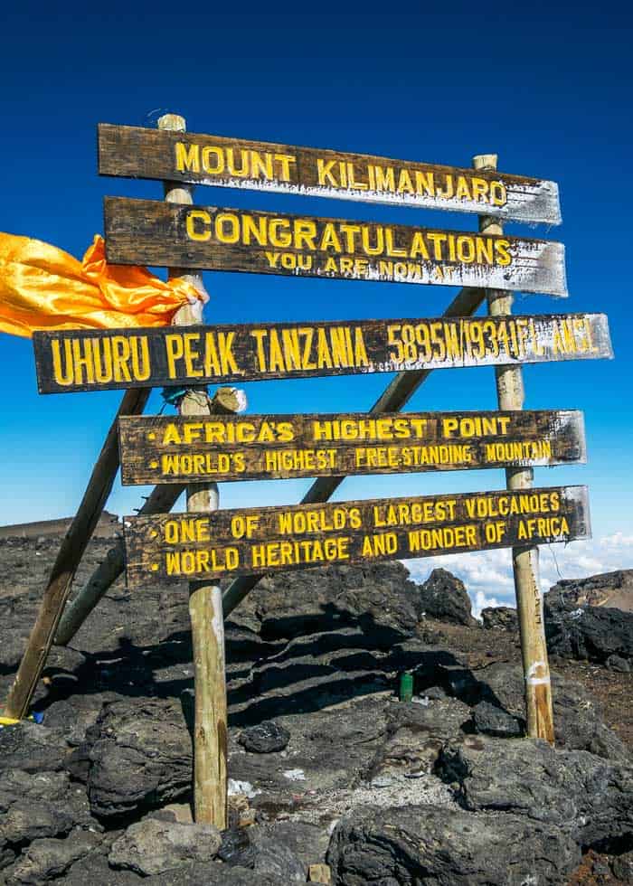 kilimanjaro tallest mountain in africa